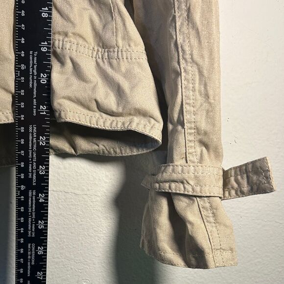 Post card Bergdorff Goodman ladies coat 6 brown linen moto biker capsule casual - Picture 11 of 16